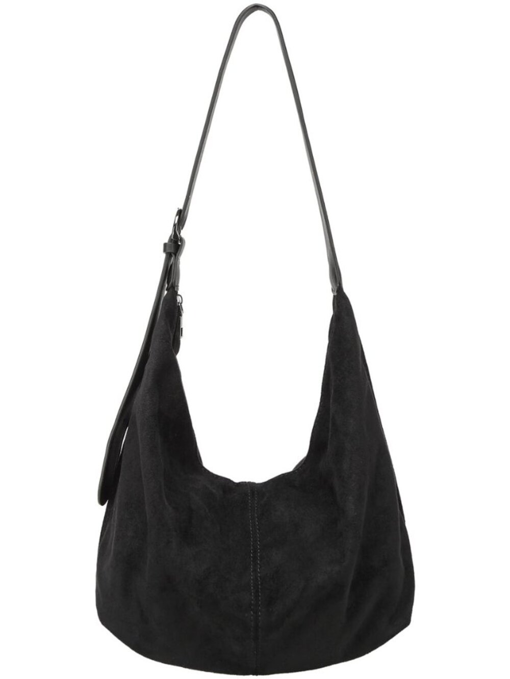 Slouchy Suede Hobo bag for Women Casual Shoulder Bag Crossbody Tote Purse